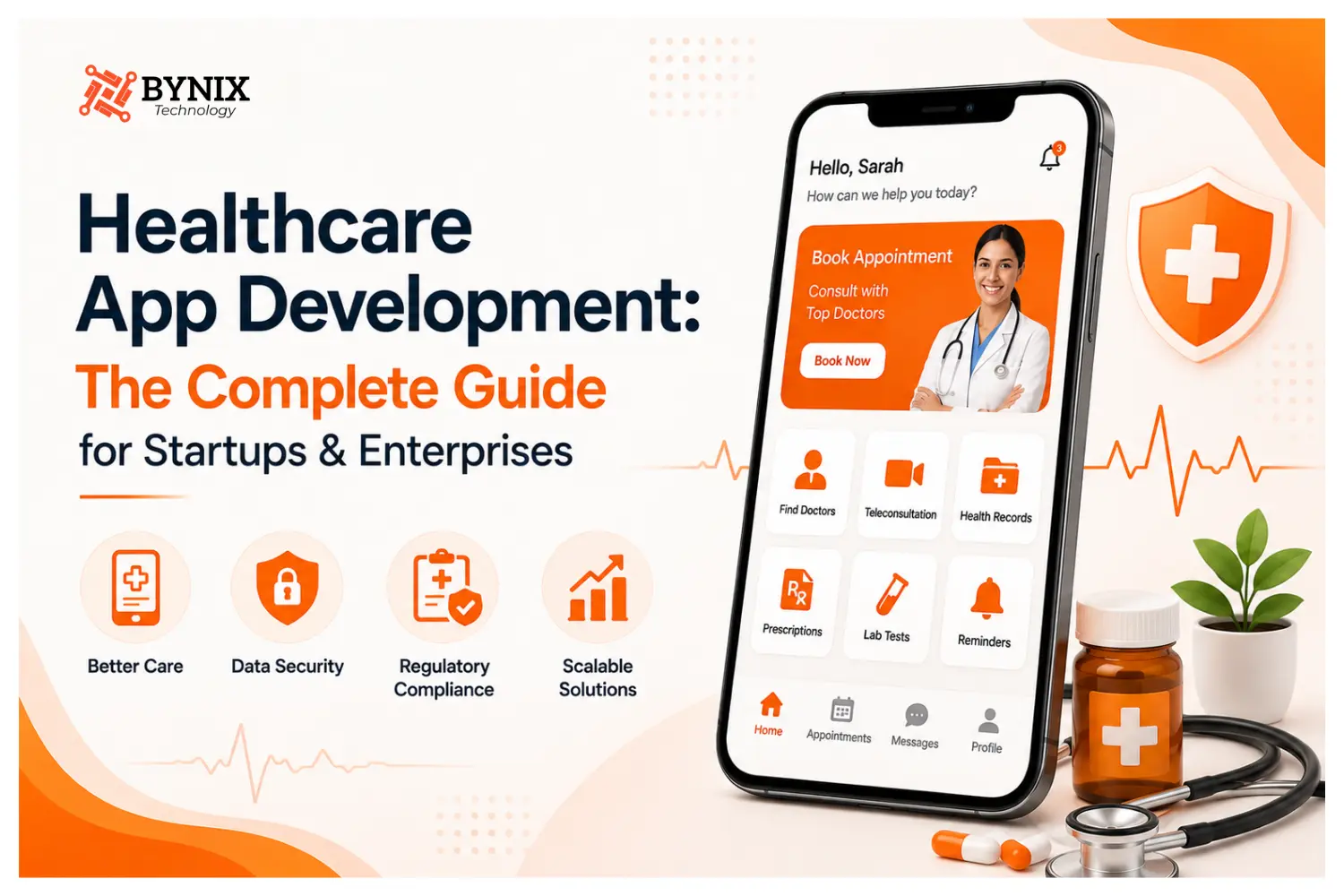 Healthcare app development guide