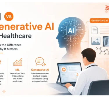 AI vs Generative AI in healthcare - what's the difference and why it matters