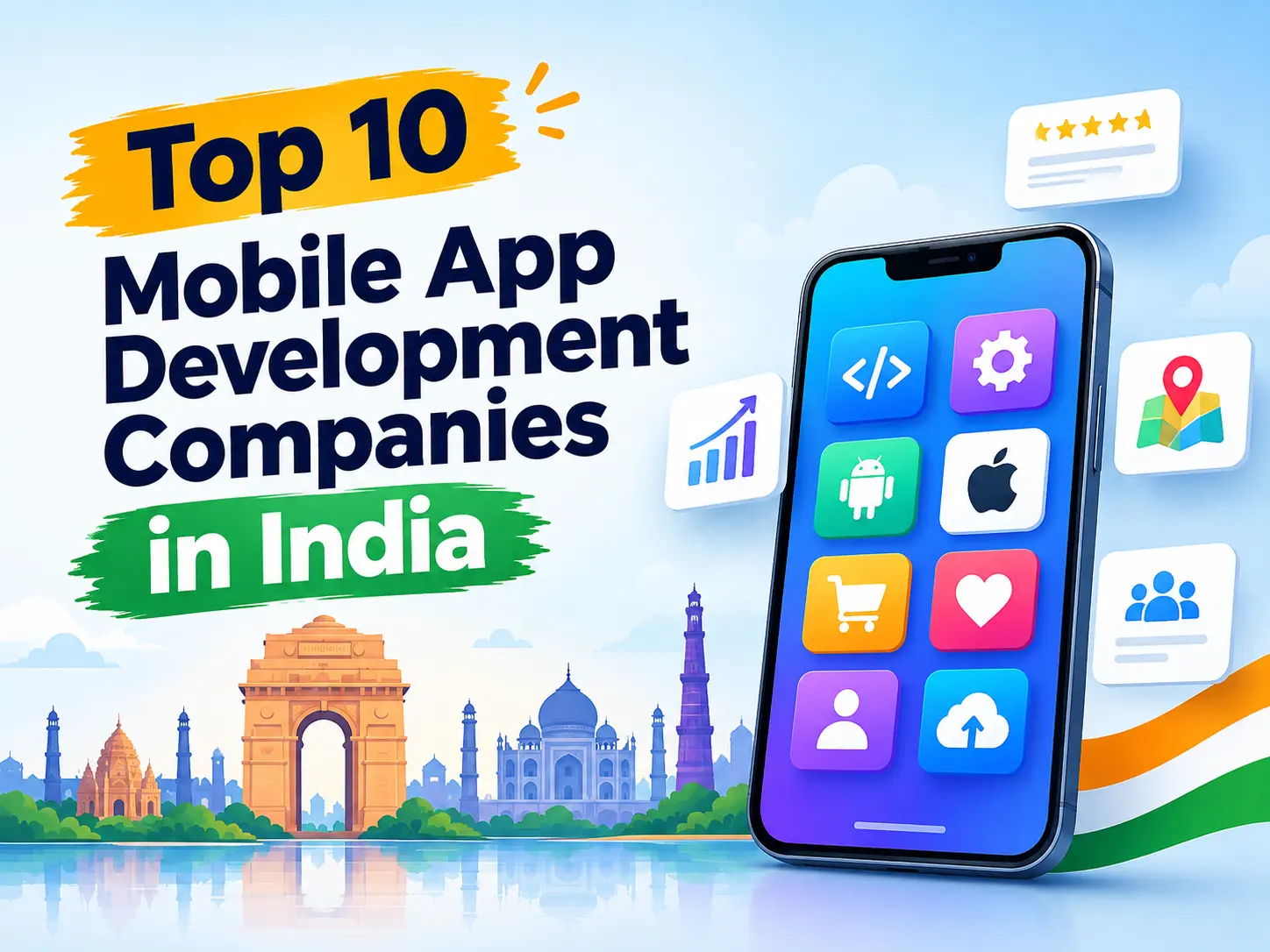 Top 10 Mobile App Development Companies in India