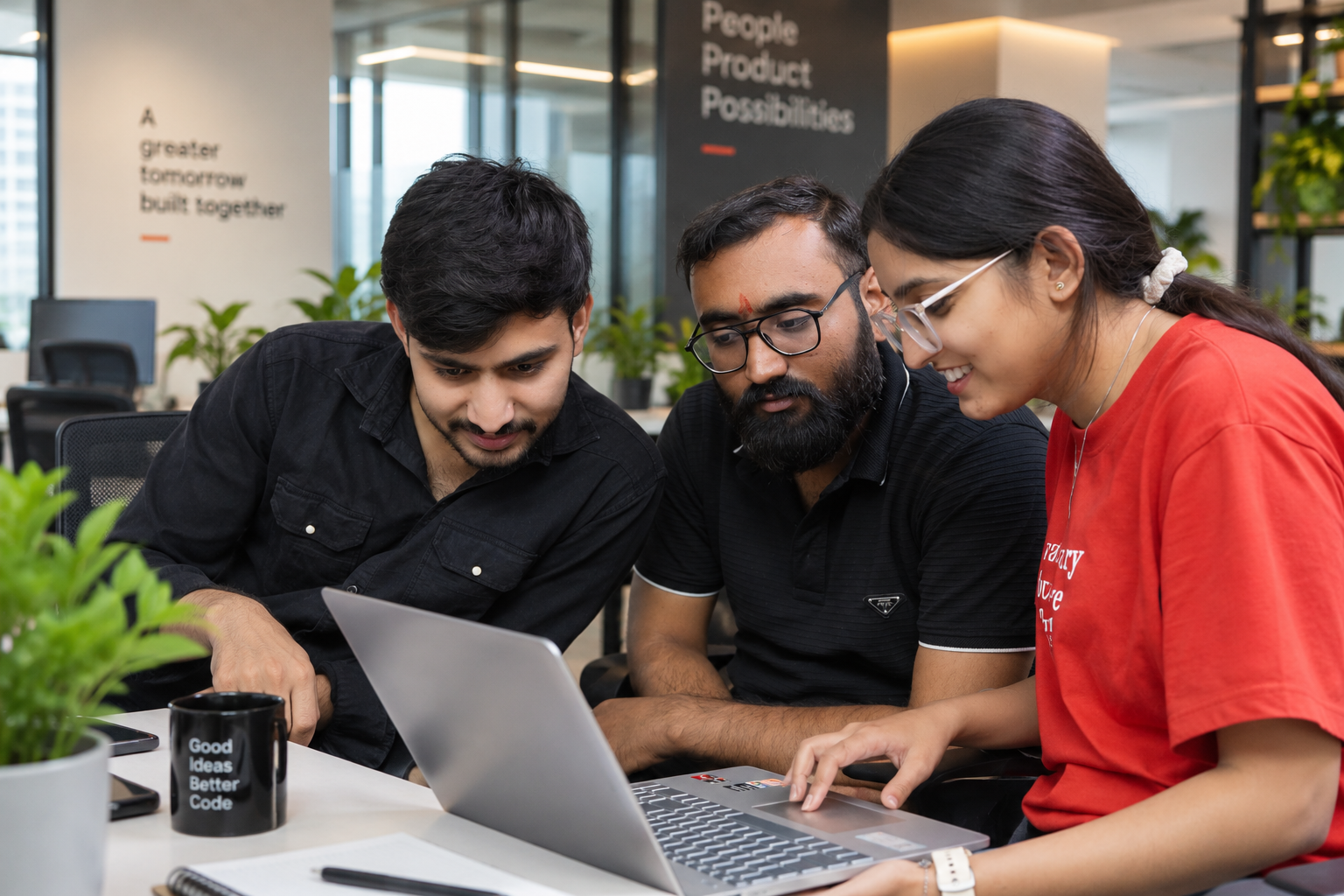 Bynix Technology developers working together